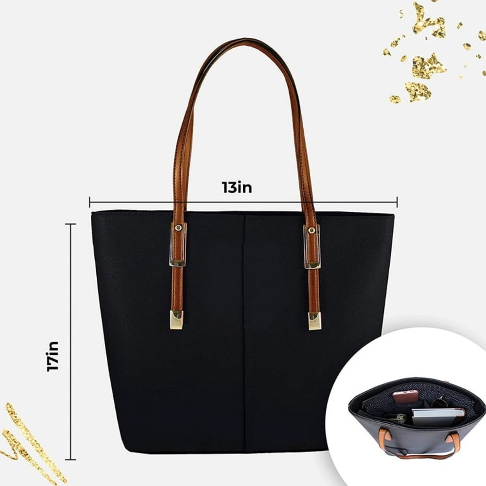 PortoVino Wine‎ Fashionable Purse With Hidden, Insulated Compartment For Wine - Picture 9 of 16